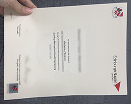 Edinburgh Napier University diploma sample, buy fake degree in Mexico