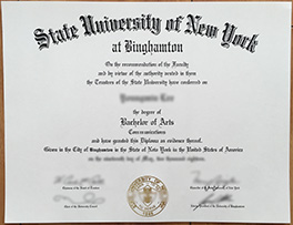 how to obtain Binghamton University(SUNY-Binghamton) fake diploma,