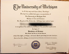 make University of Michigan fake diploma in USA