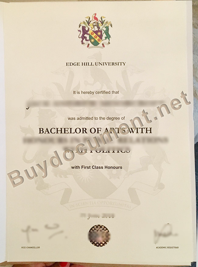 Edge Hill university degree, fake Edge Hill university diploma