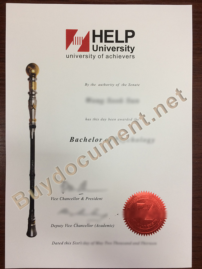 fake HELP University degree, fake HELP University diploma