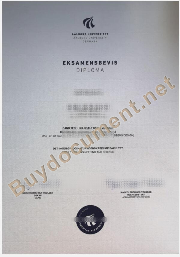 fake Aalborg University diploma, Aalborg University degree, buy fake certificate