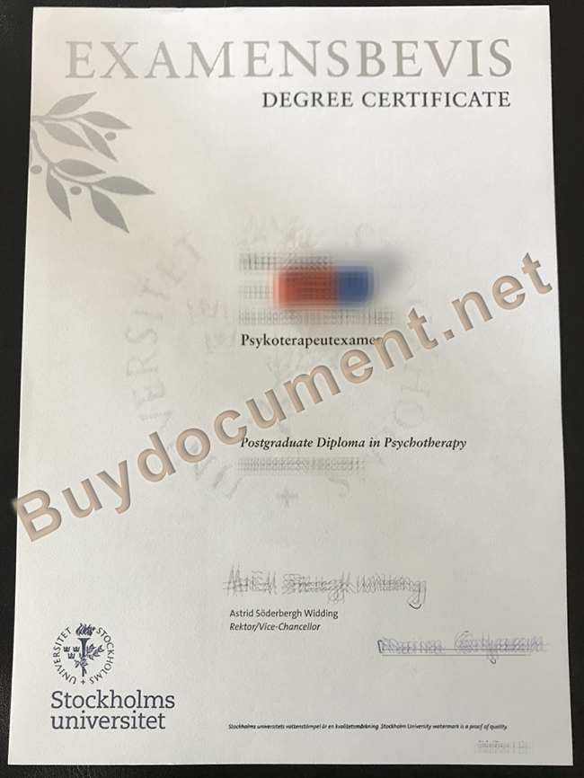 Stockholms Universitet diplom, Stockholms Universitet degree, fake diploma