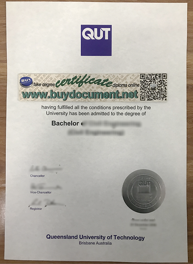 QUT diploma, fake QUT degree, buy fake QUT certificate