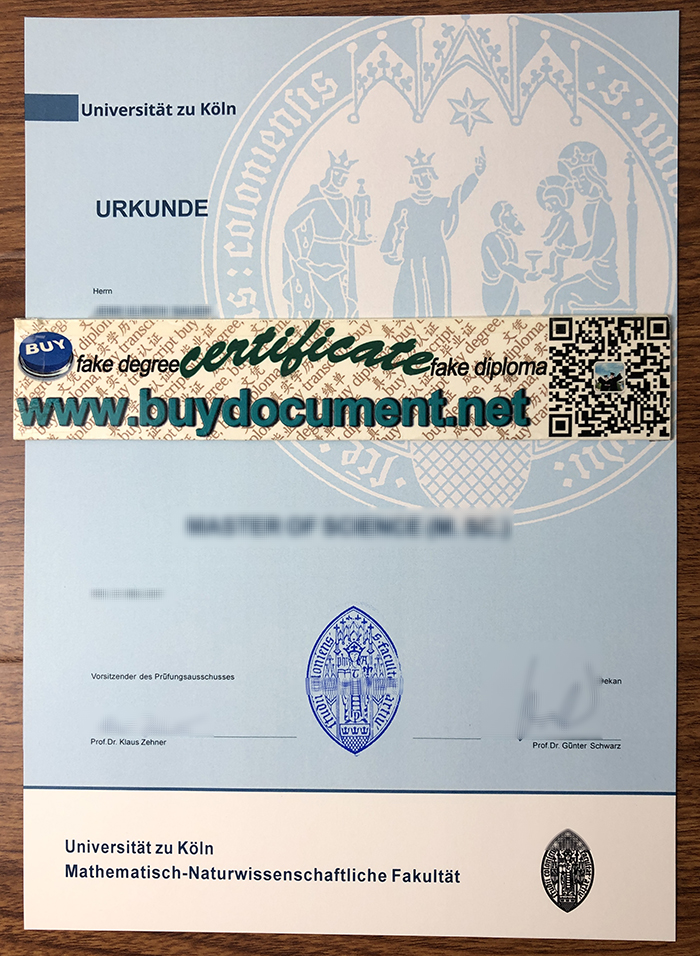 Universität Zu Köln degree