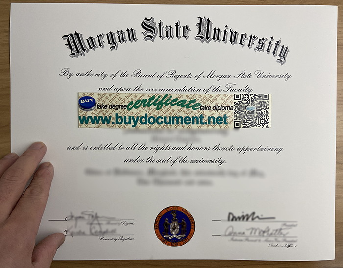 Morgan State, MSU diploma, Morgan diploma, certification, buy diploma, fake degree, transcript, Foil stamp, Foil seal, stickers, Laser, Bronzing, Watermark, Embossed seal,  Purchase fake Morgan State diploma, obtain fake MSU degree, buy fake USA diploma,