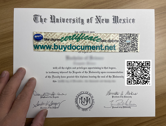 Buy fake UNM degree.