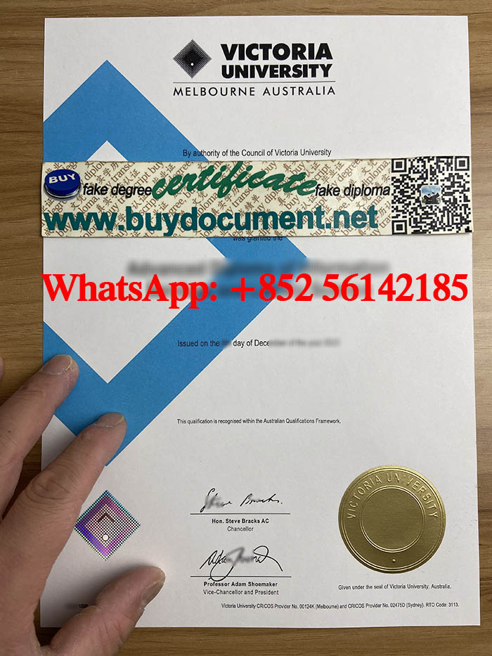 Buy a fake Victoria University diploma. Get a fake Victoria University degree