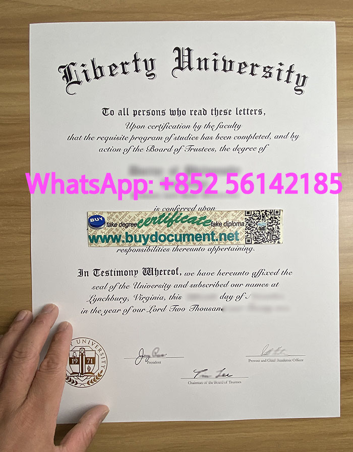 Liberty University diploma for sale